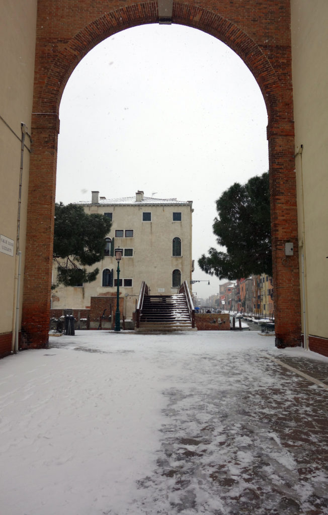 neige à venise