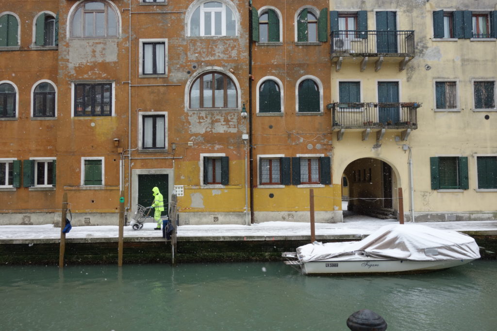 neige à venise