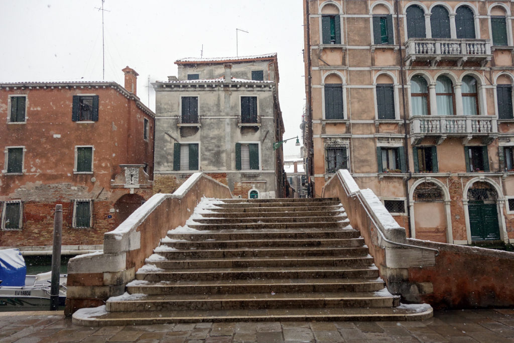 neige à venise