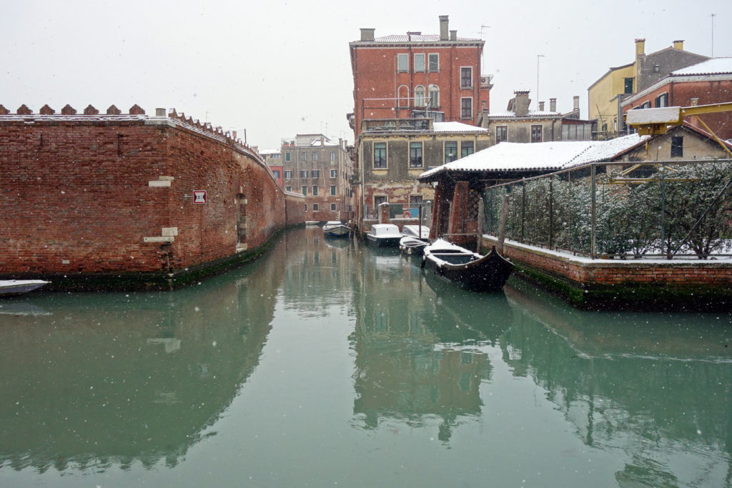 neige à venise