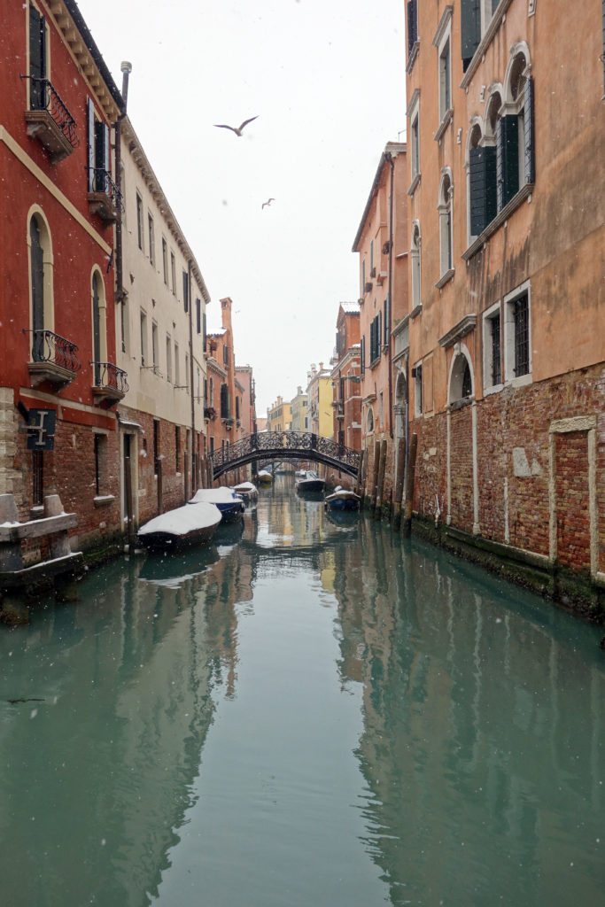 neige à venise