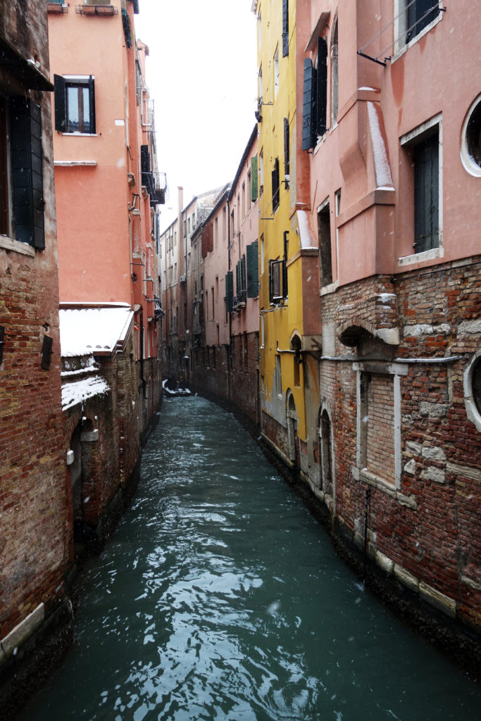 neige à venise