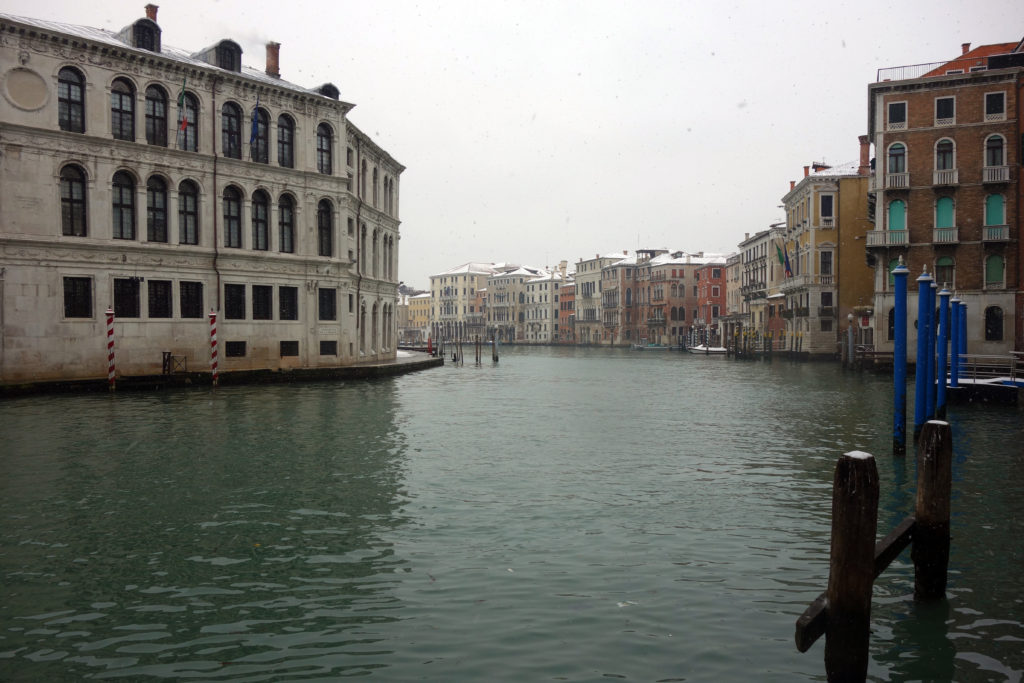 neige à venise