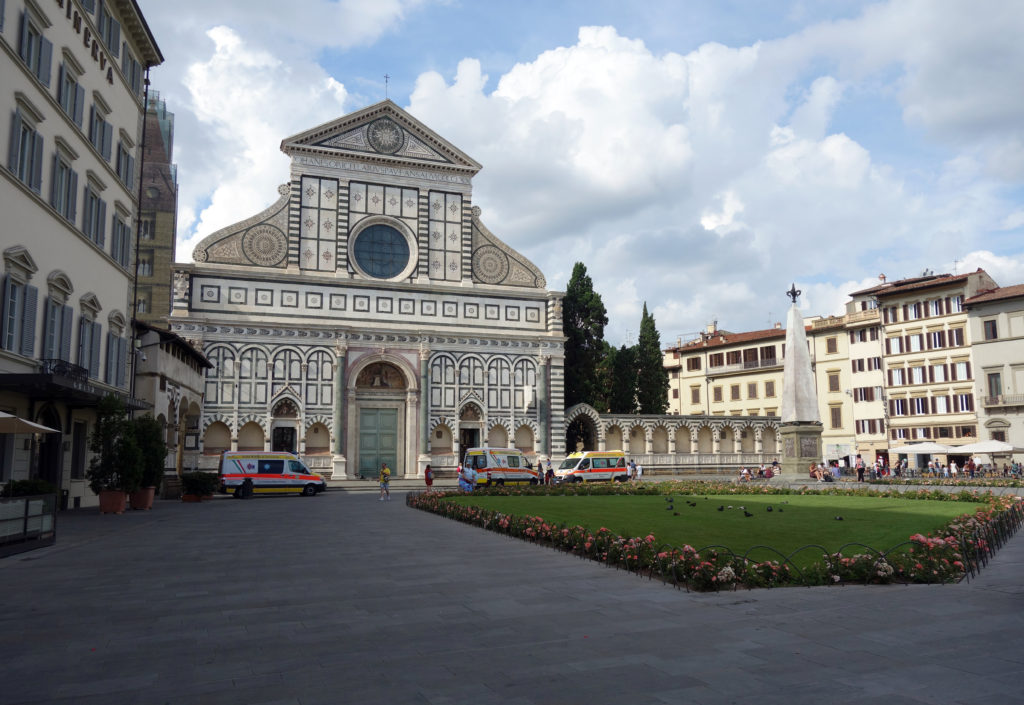 L'église de Santa Maria Novella à Florence
