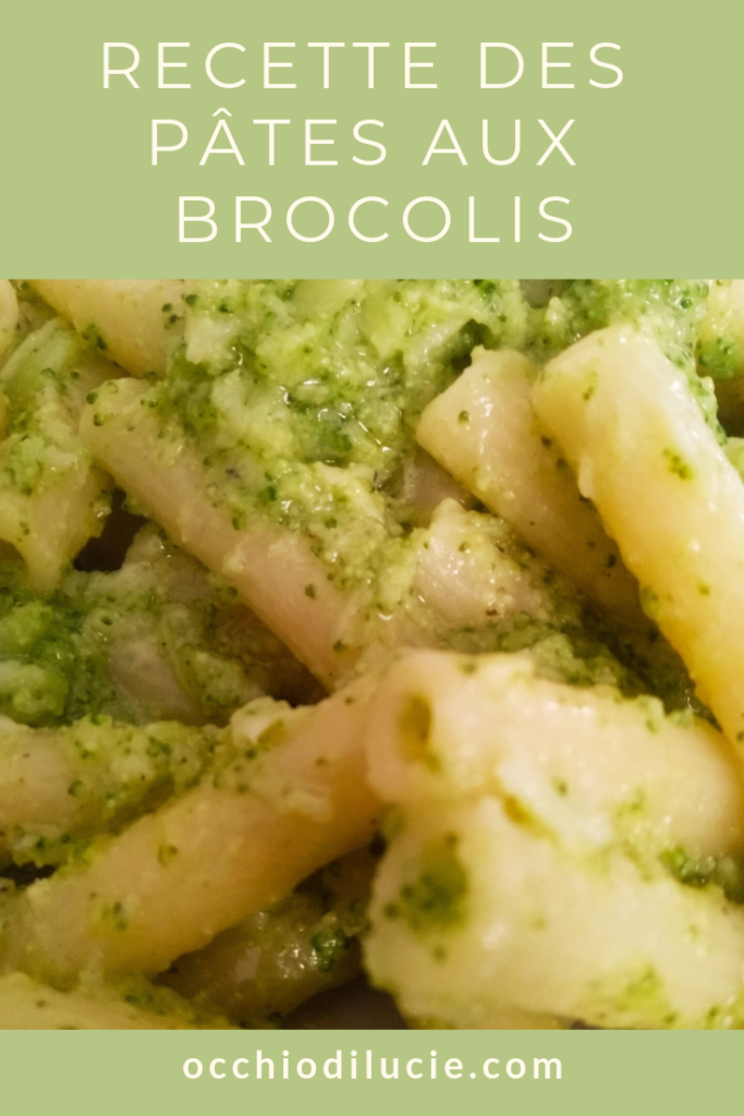 pâtes aux brocolis